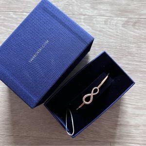 Swarovski infinity bracelet